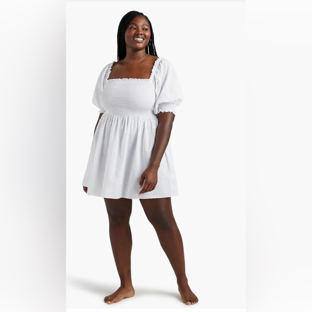 Hill House the Athena Nap Dress in Swiss Dot